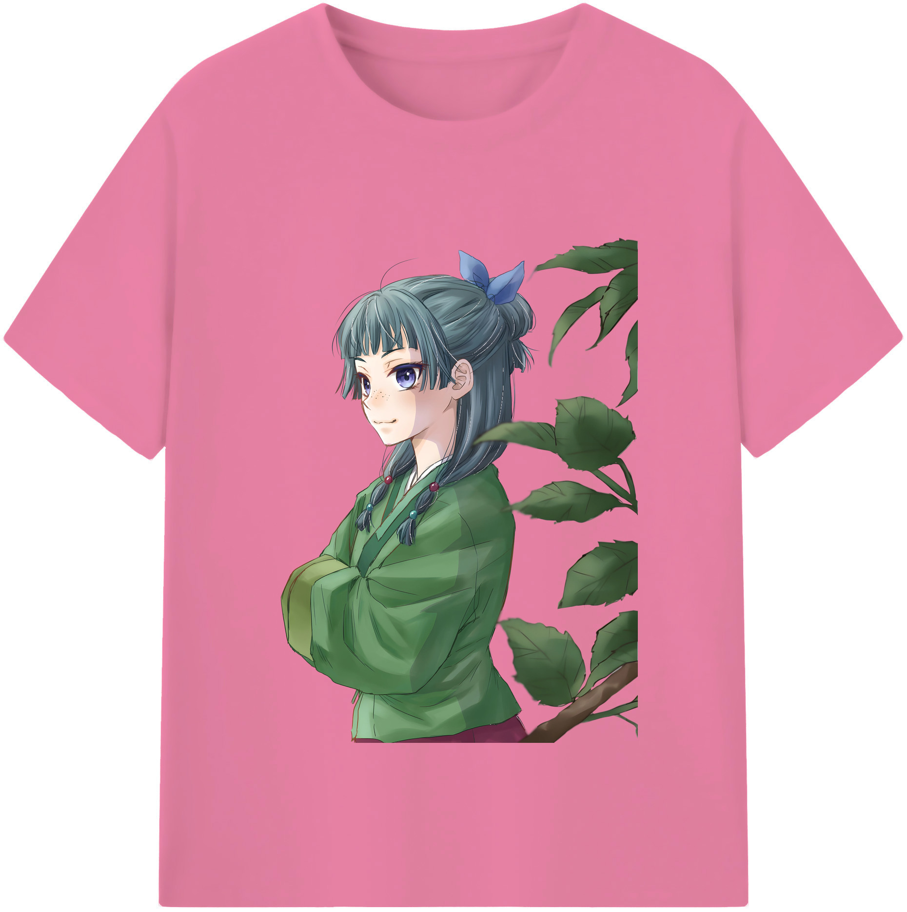 （画像用） 薬屋のひとりごと The Apothecary Diaries 綿100％半袖Tシャツ（フロントプリント）